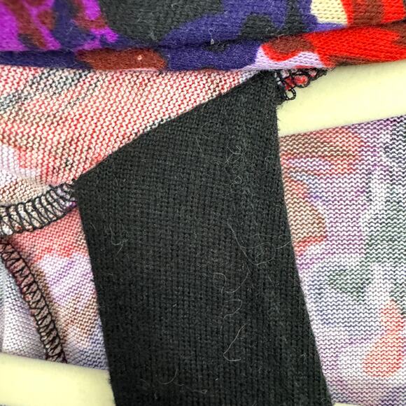 Notations Womens Cardigan Sweater Set Size 1X Knit Floral Classic Office Red - Picture 5 of 8